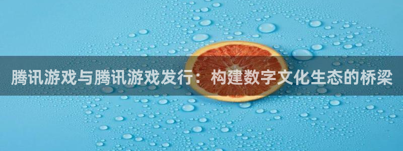 亿万28环境：腾讯游戏与腾讯游戏发行：构建数字文化生态的桥梁