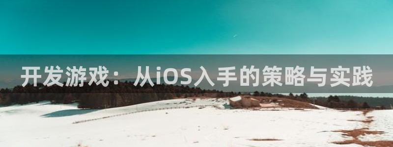 亿万28官网注册平台是什么意思：开发游戏：从iOS入手的策略与实践